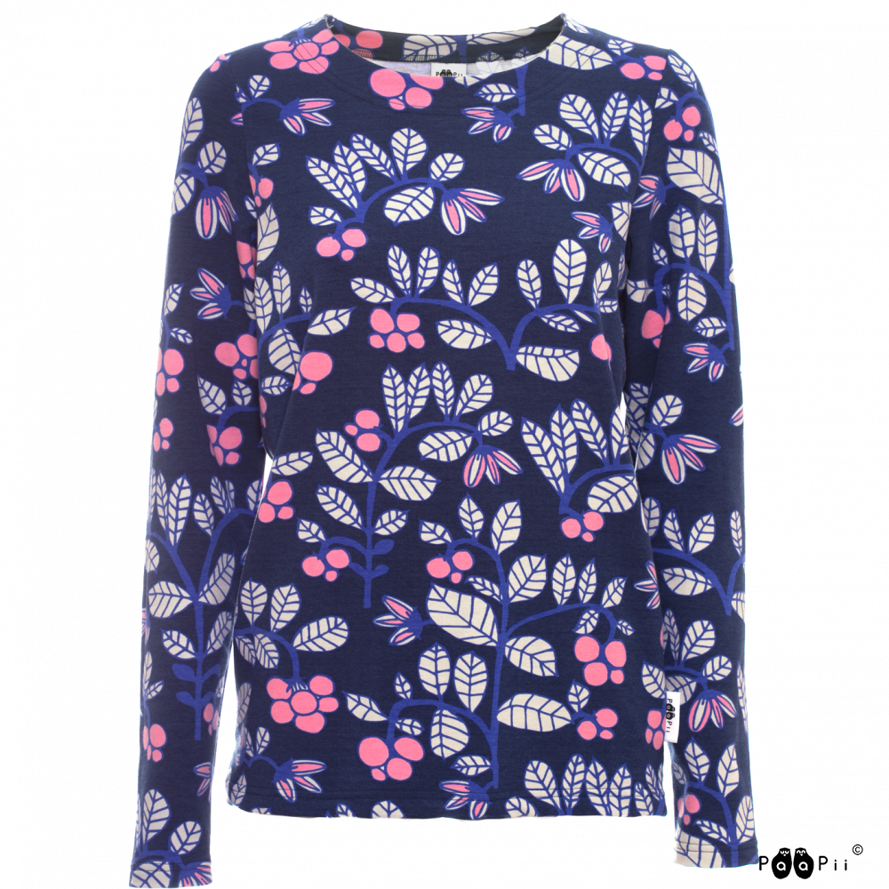 Trui LOUNA Sweatshirt Lingonberry Blueberry Sand S-XXXL - Paapii Design