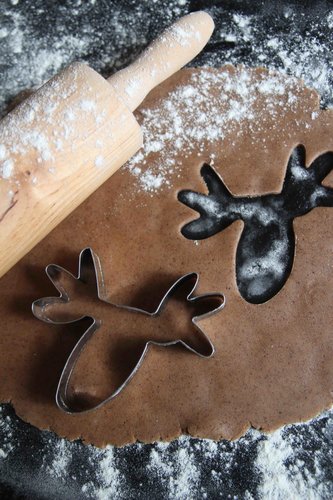 Koekvorm / Cake Cutter Moose Silver - Pluto Produkter