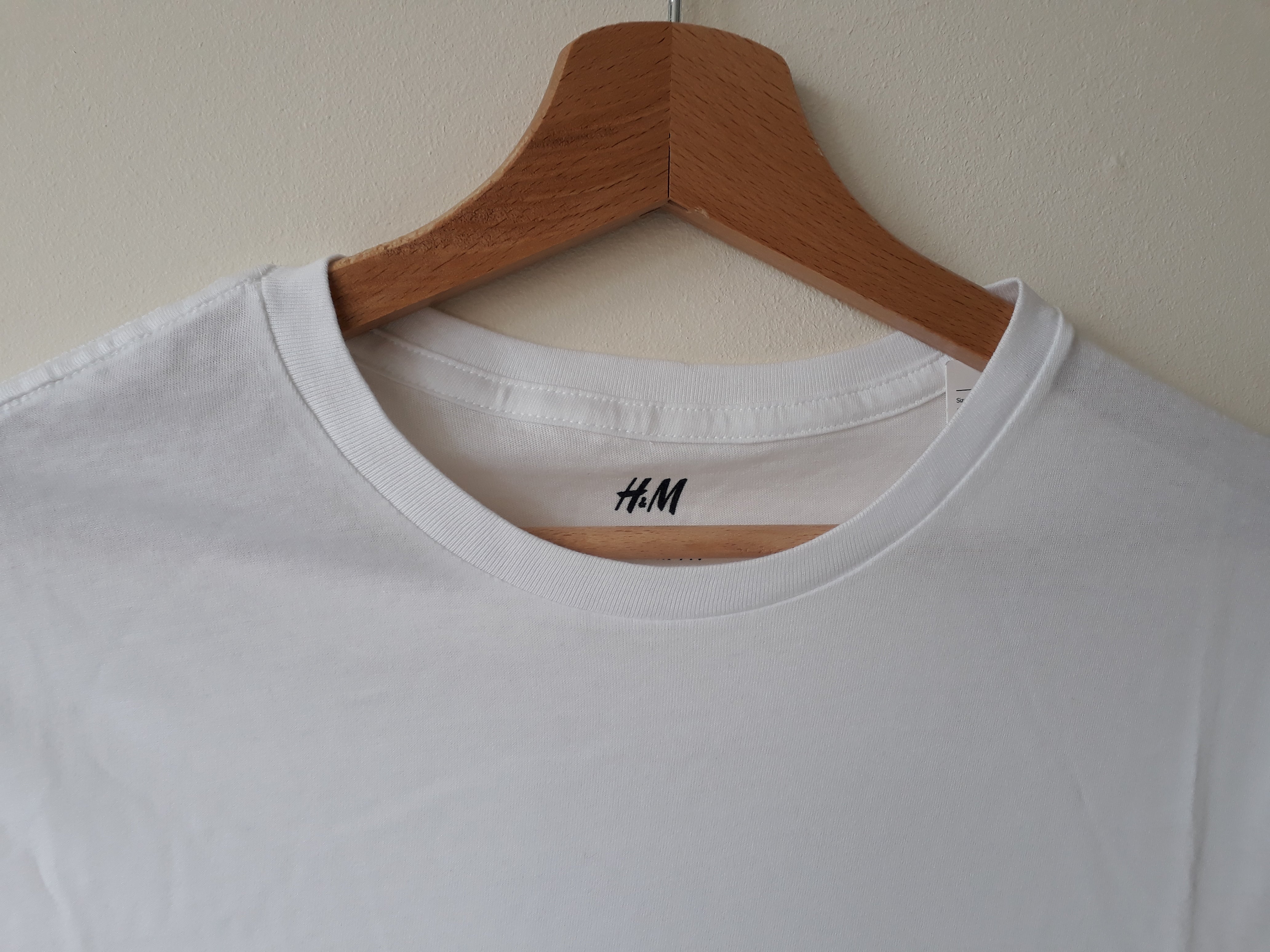 T-shirt wit heren maten XS t/m XXL - 2dehands nieuw