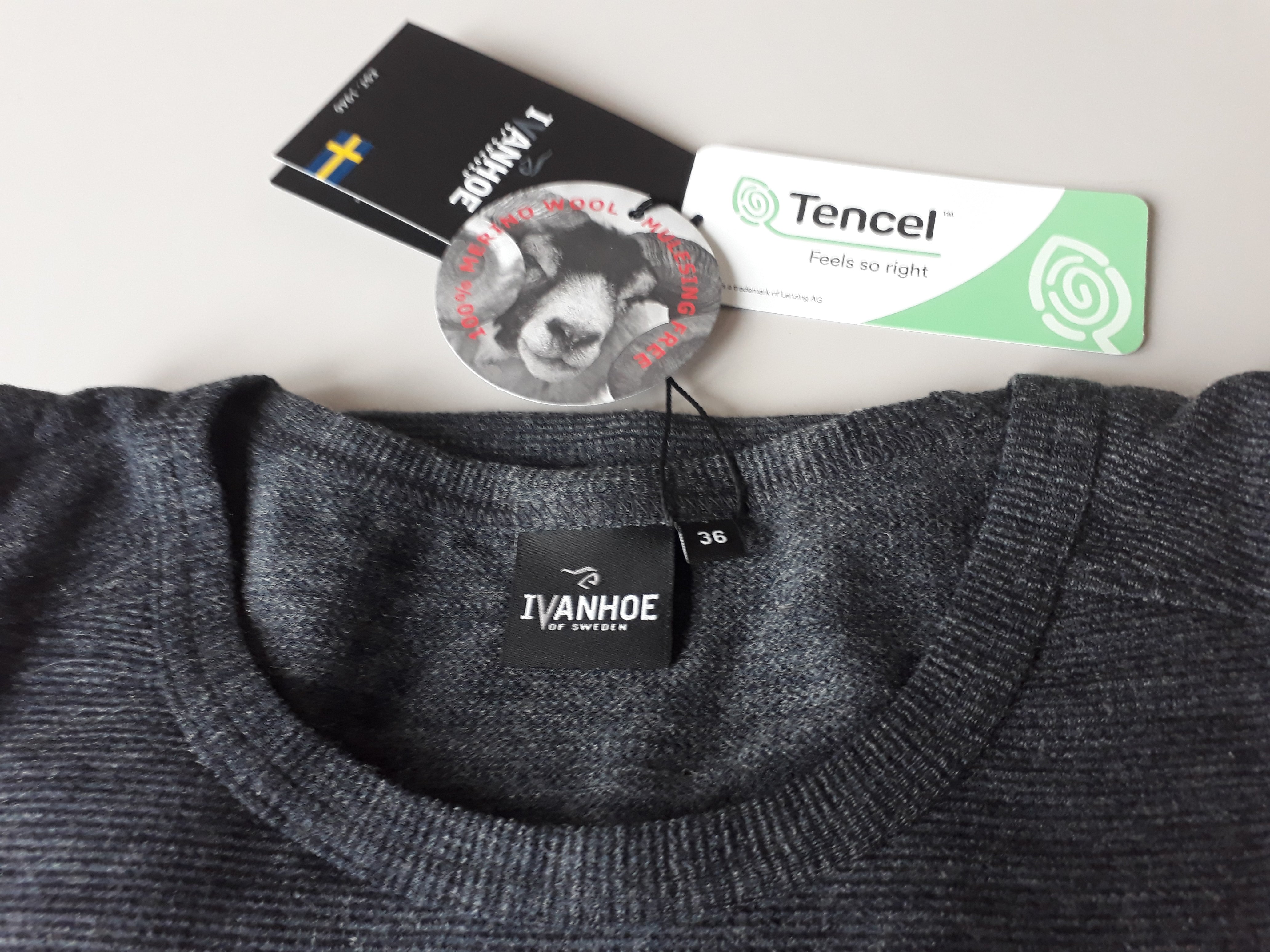 T-shirt Tencel / Merino Siri Short Sleeve mt 46 – Ivanhoe of Sweden