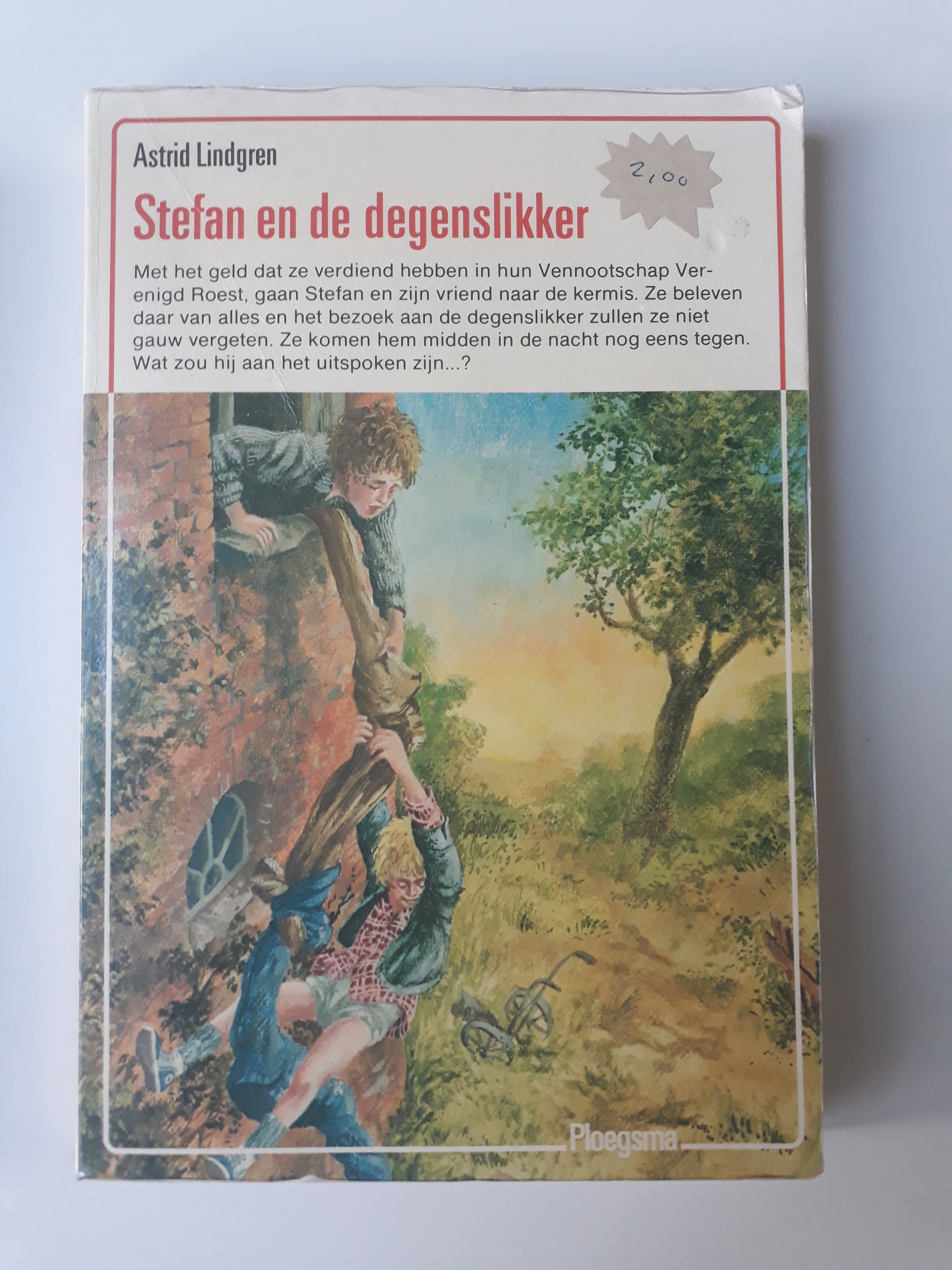 Stefan en de degenslikker - Astrid Lindgren - 2dehands