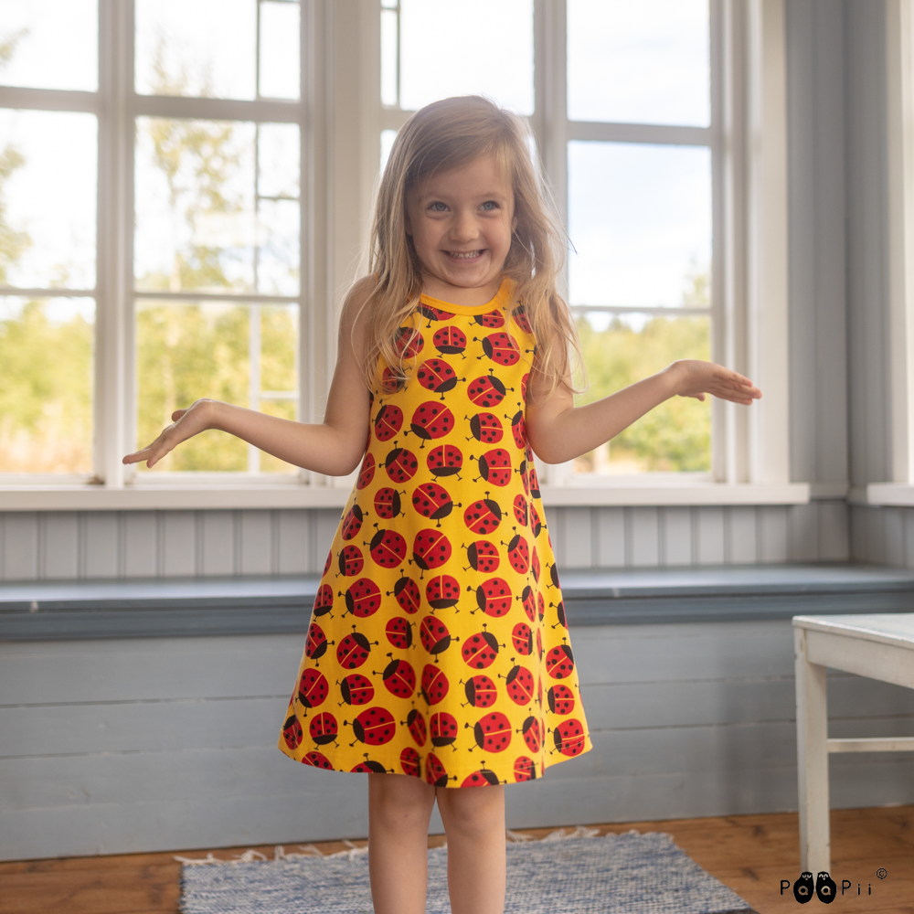 Jurk HELINÄ dress Kerttu Sun 86-140 – Paapii Design