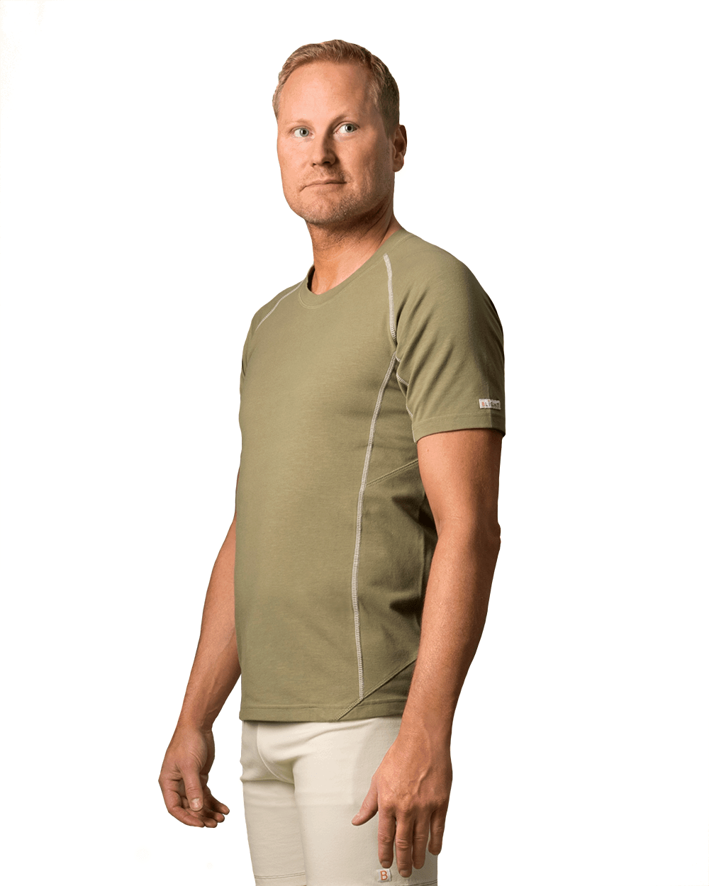 T‑shirt Manacala Green - B-Light Organic Clothing