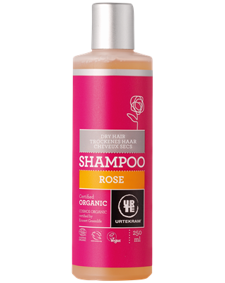 Rose Shampoo Dry Hair 250 ml - Urtekram