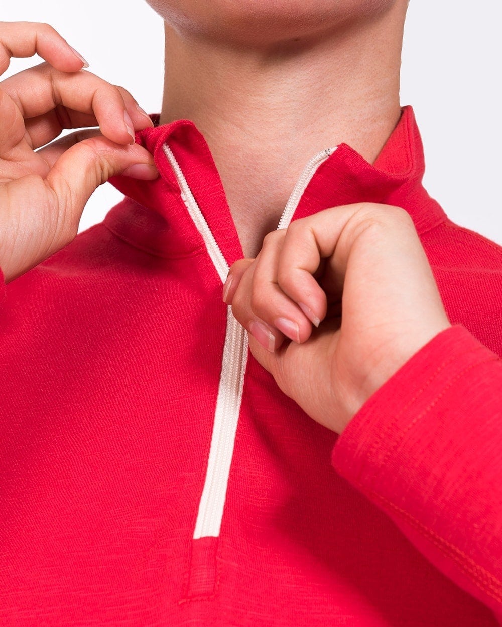 Shakti sweater Red – B-Light Organic Clothing