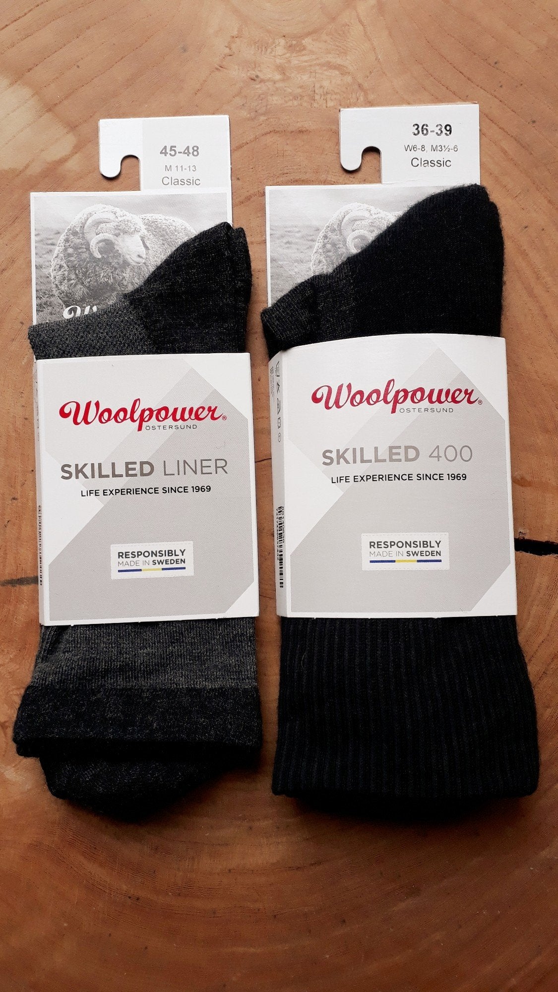Socks Skilled Classic 400 Grey – Woolpower