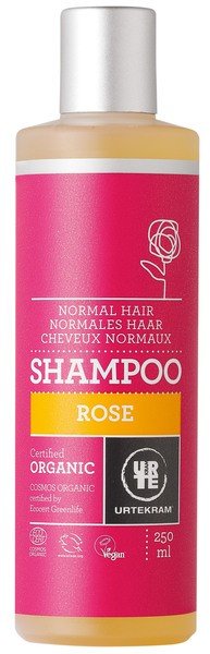 Rose Shampoo Normal Hair 250 ml - Urtekram
