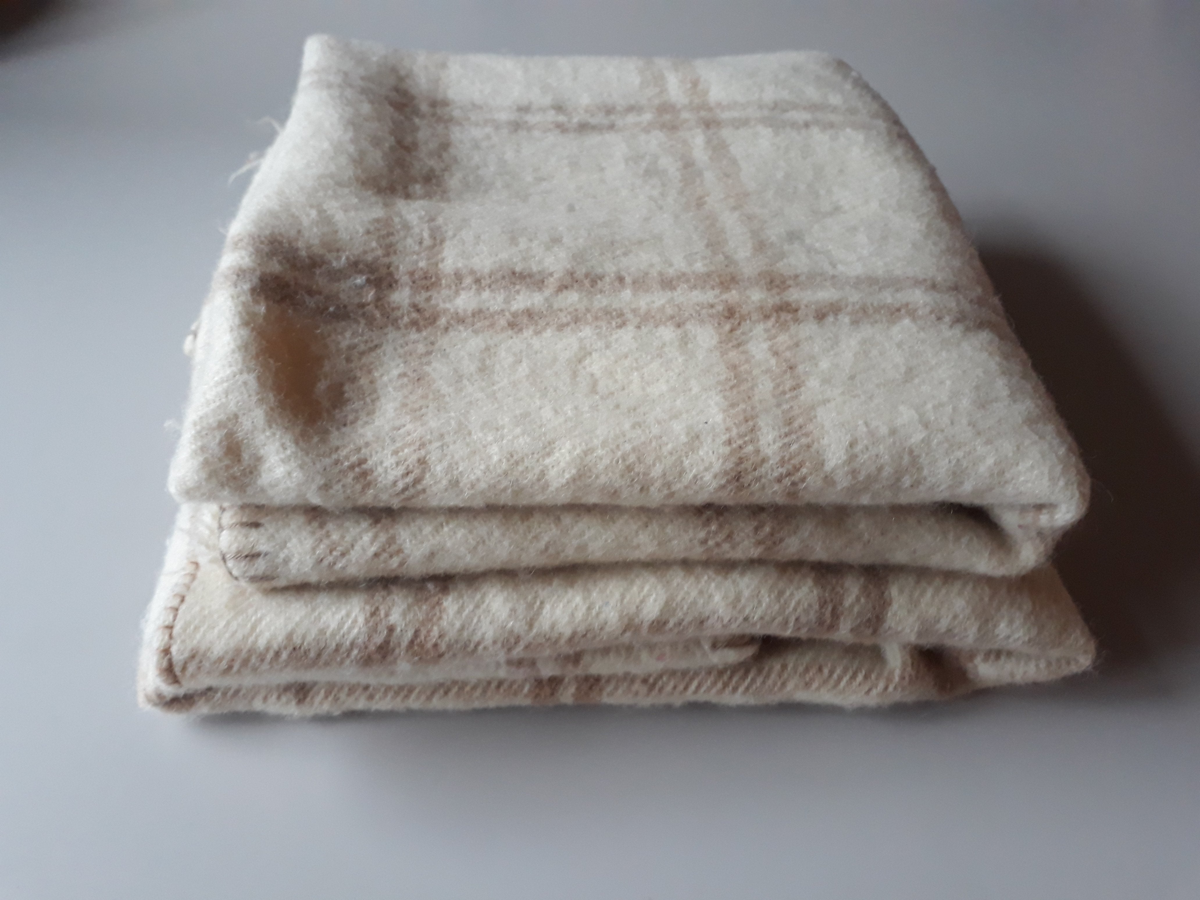 Wollen baby deken - 2dehands gebruikt