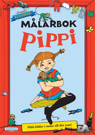 Teken- en kleurboek Zweeds klassieker - Pippi Langkous