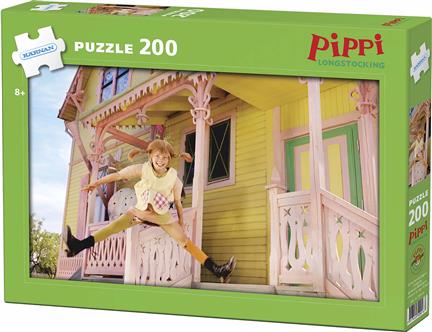 Pippi Langkous legpuzzel 200 stukjes - Pippi Langkous