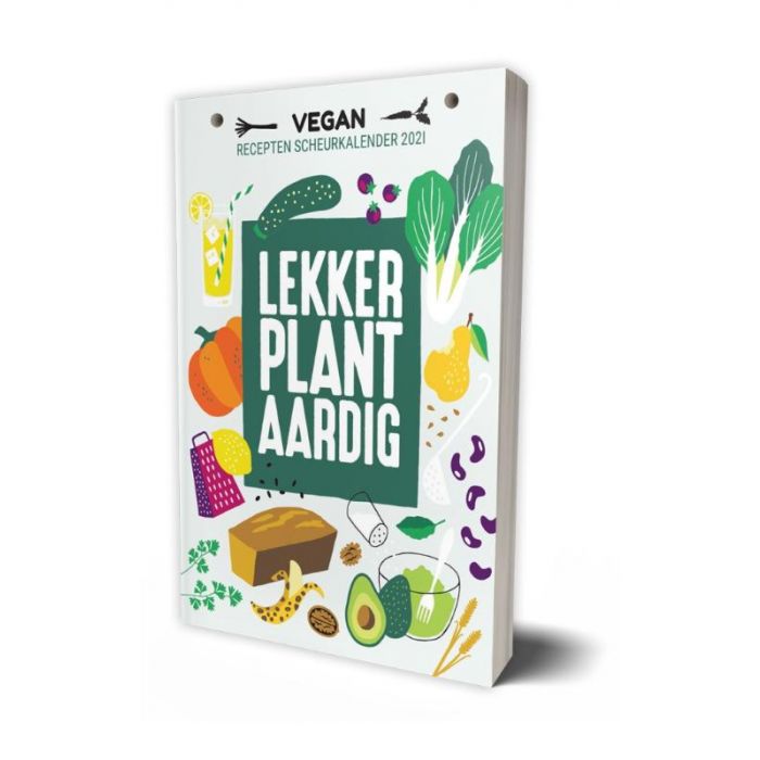 Vegan Recepten Scheurkalender 2021 - Lekker Plantaardig