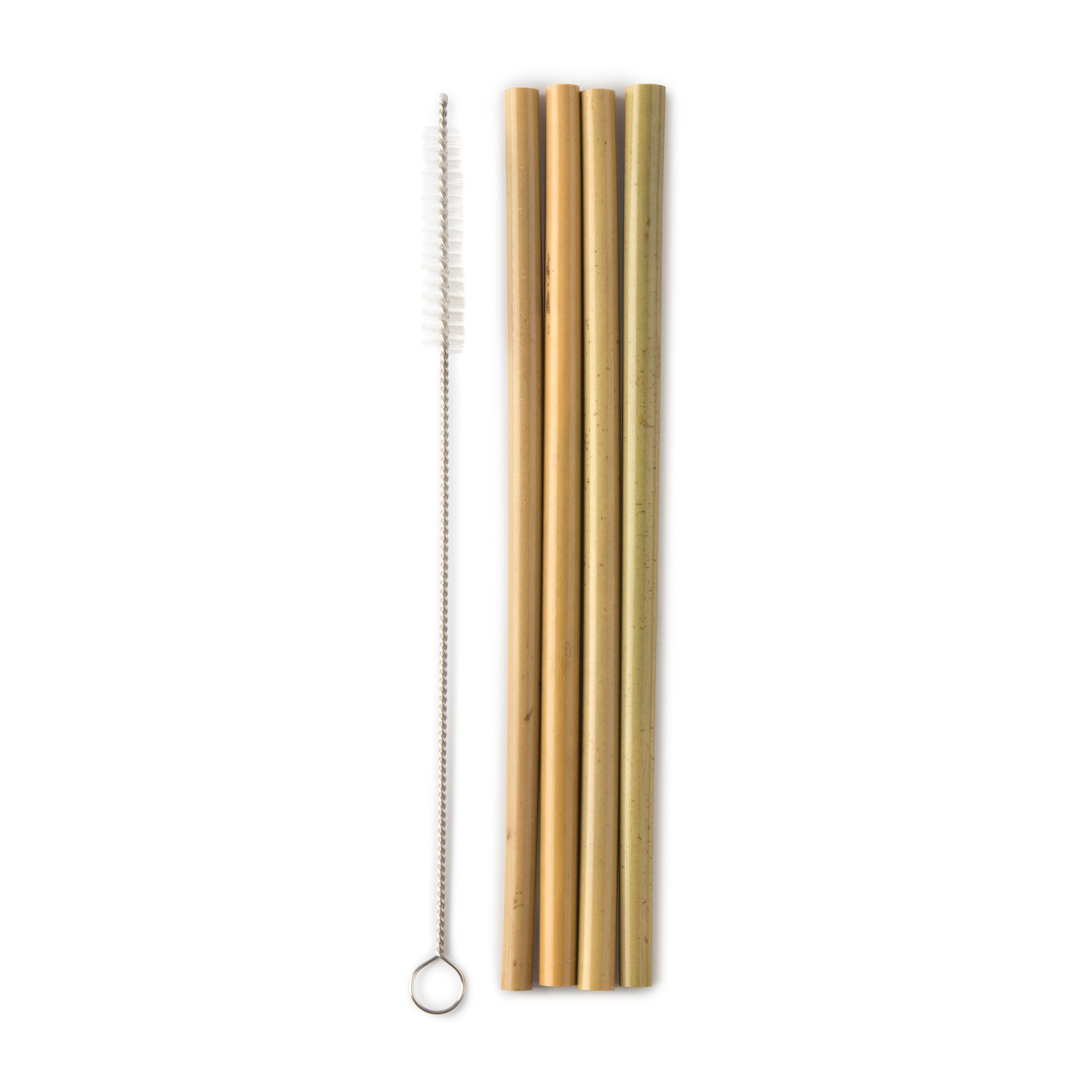 Rietjes bamboe herbruikbaar + reiniger – Humble Co.
