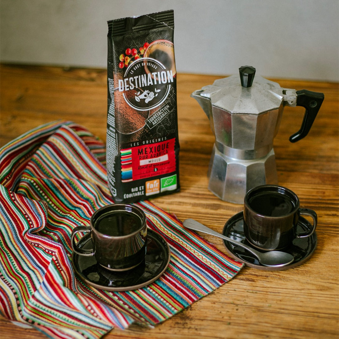 Bio & Fairtrade Gemalen Koffie Mexico – Destination