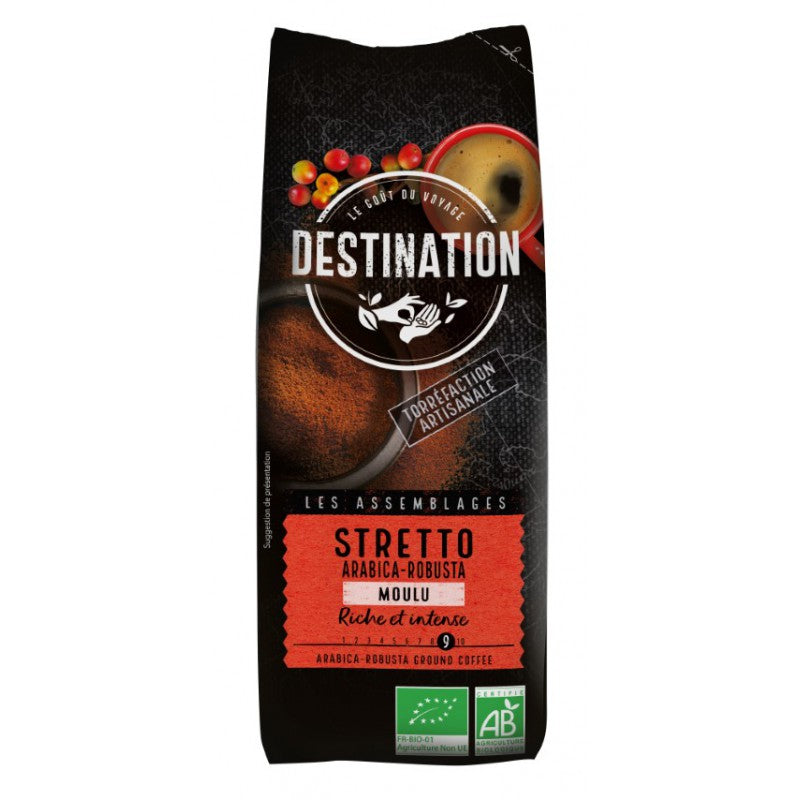 Bio Stretto Gemalen Koffie – Destination
