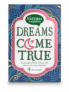 "Dreams come true" herbal tea with chamomile and valerian – Natural Temptation