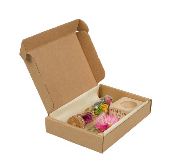 Dried Flowers - Message in a box - Small - Wildflowers by Floriette