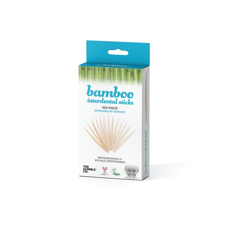 Bamboo Interdental Sticks / tandenstokers - Humble Co.