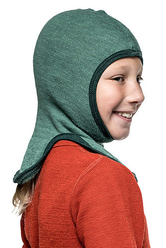 Muts / Balaclava Kids 200 Green Lake - Woolpower