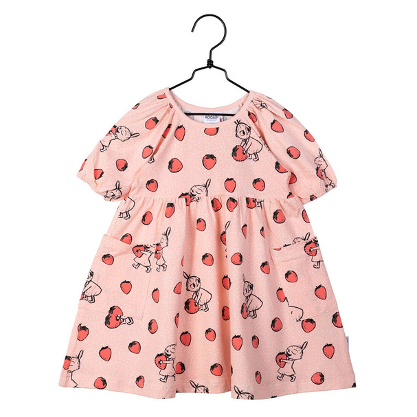 Jurk Strawberry Dress pink – Moomin