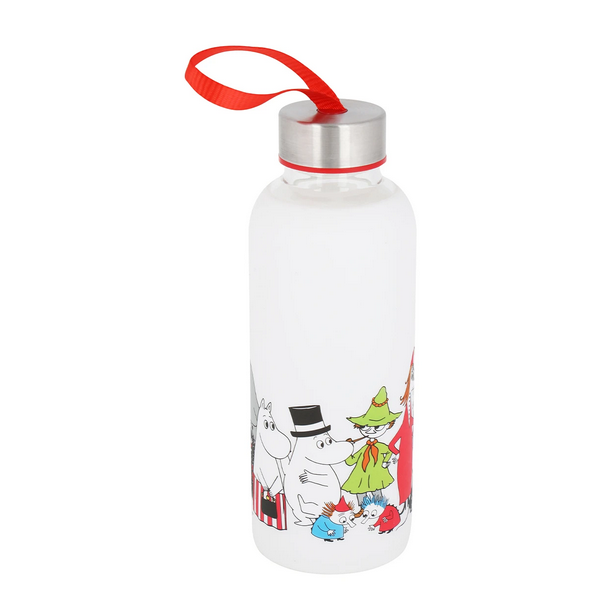 Moomin Characters Glas Bottle, silicone sleeve – Moomin