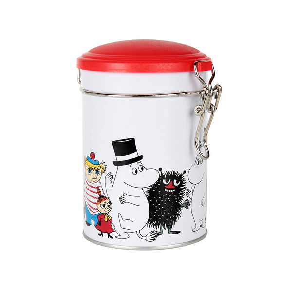 Moomin Characters Round Tea Tin – Moomin