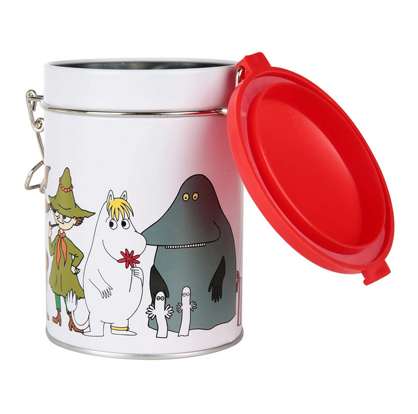Moomin Characters Round Tea Tin – Moomin