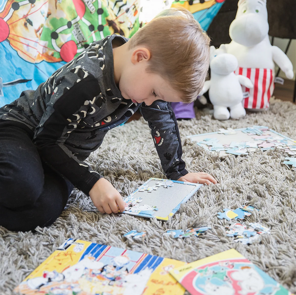 Tray Puzzle Set A4 20 & 40 Pieces - Set 2 – Moomin