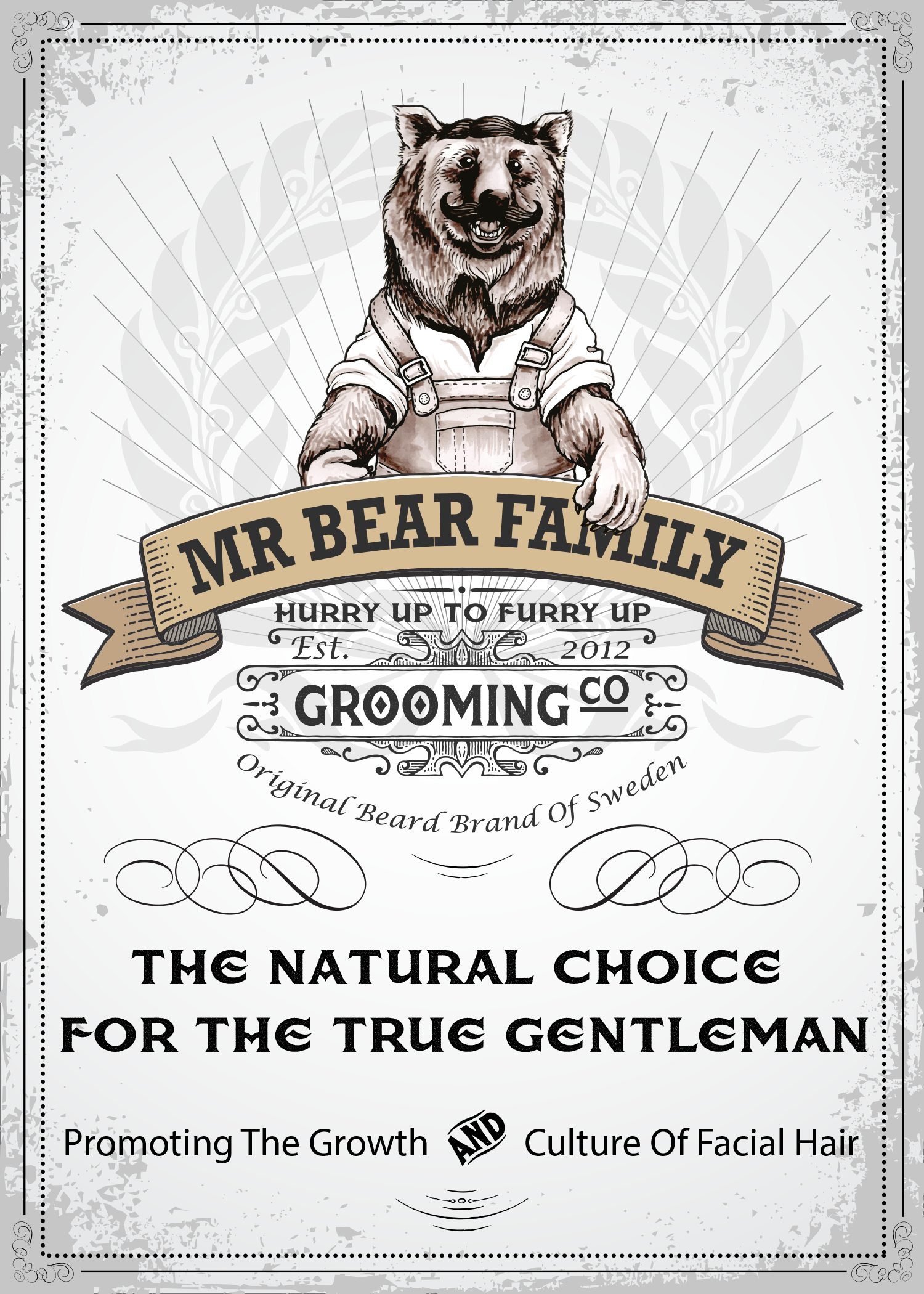 Beard Balm Wilderness 60 ml – Mr Bear Family