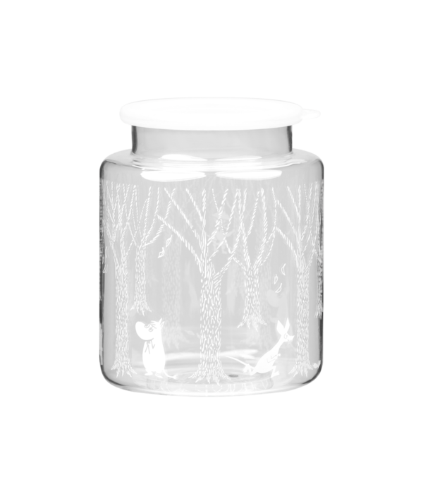 Moomin glass jar In the woods 2L – Muurla
