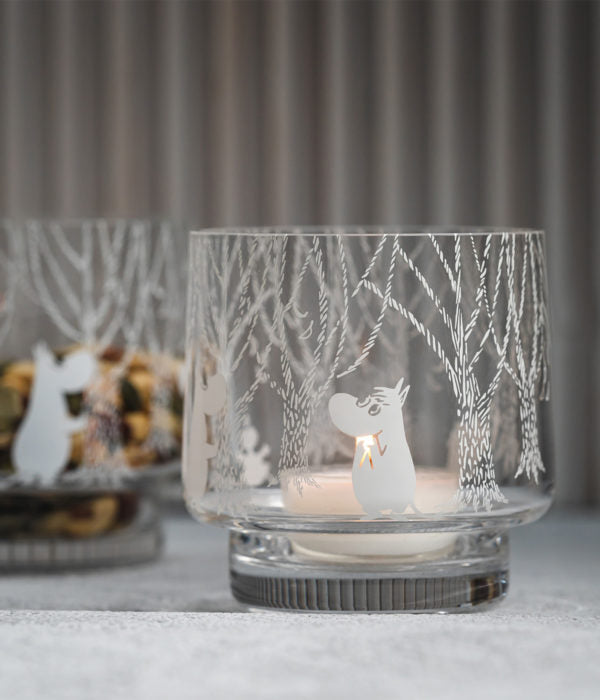 Moomin candle holder/bowl In the woods 8cm – Muurla