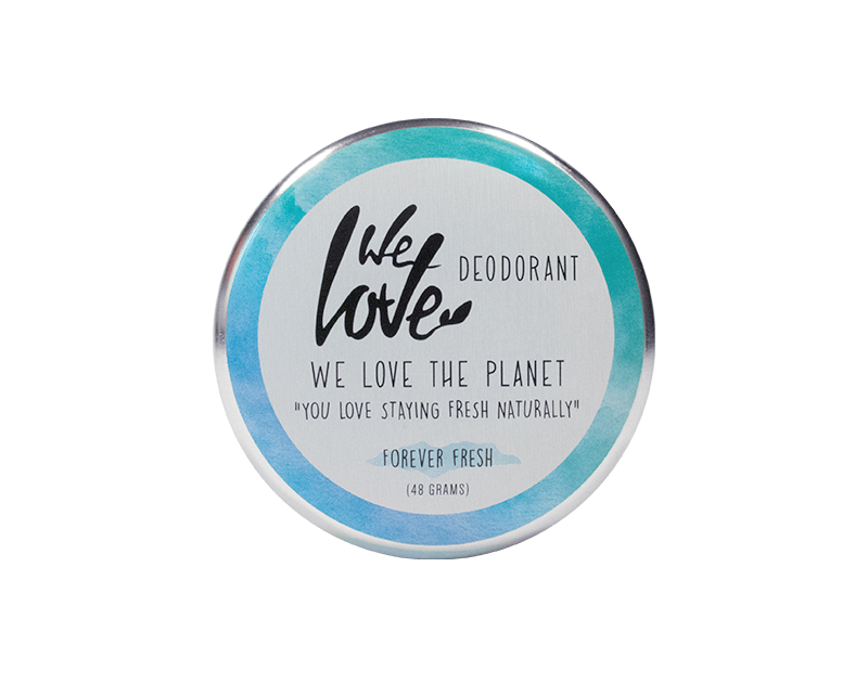 Natuurlijke deodorant blikje Forever Fresh – We Love The Planet