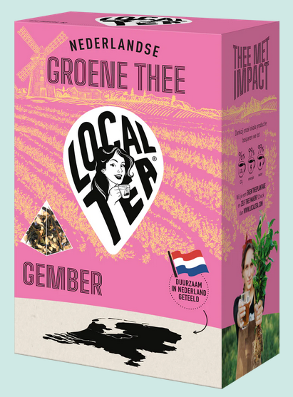 Nederlandse Groene Thee Gember Melange - LocalTea