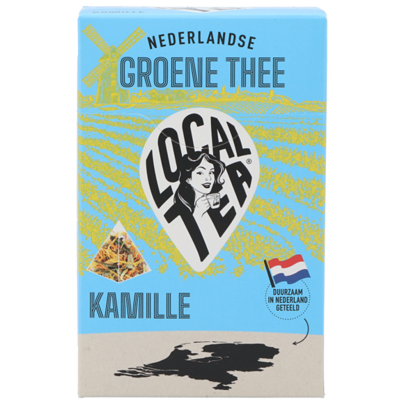 Nederlandse Groene Thee Kamille Melange - LocalTea