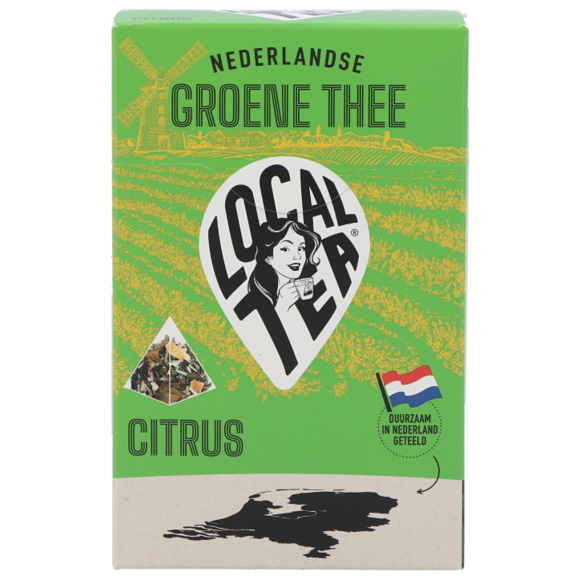 Nederlandse Groene Thee Citrus Melange - LocalTea