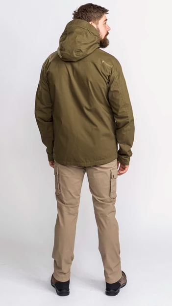 Jas Värnamo Light (winddicht & waterafstotend) – Men – Olive - Pinewood Outdoor Life