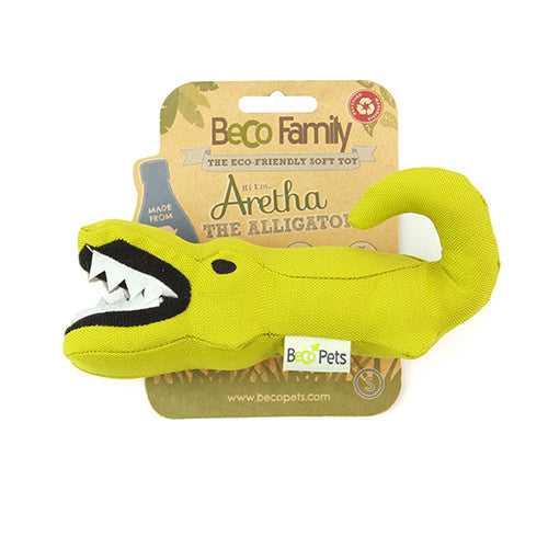 Beco Plush Toy - Aretha the Alligator - Beco Pets