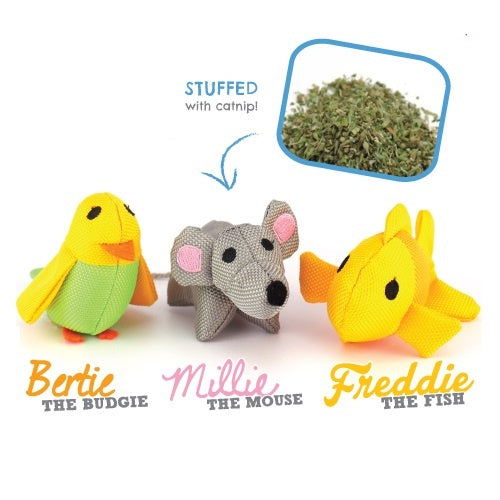 Beco Plush Toy - Bertie the Budgie - Beco Pets
