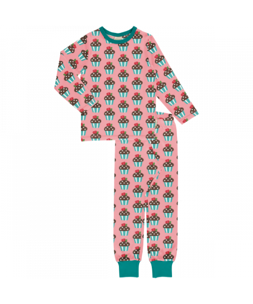 Pyjama Set LS Artic Muffin - Maxomorra