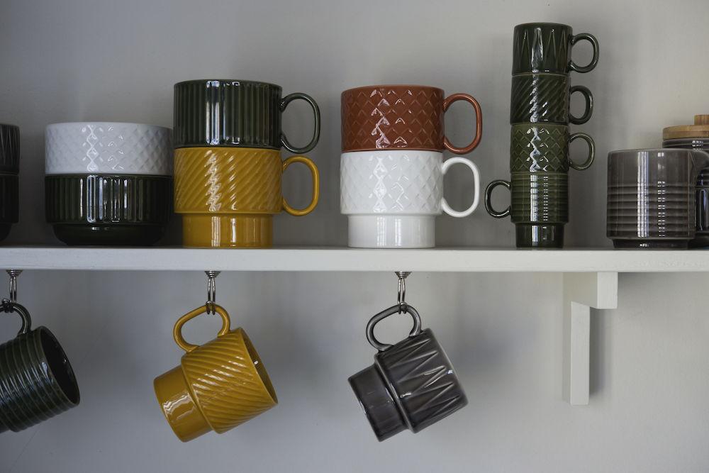 Coffee & More Tea Mug Grey - Sagaform