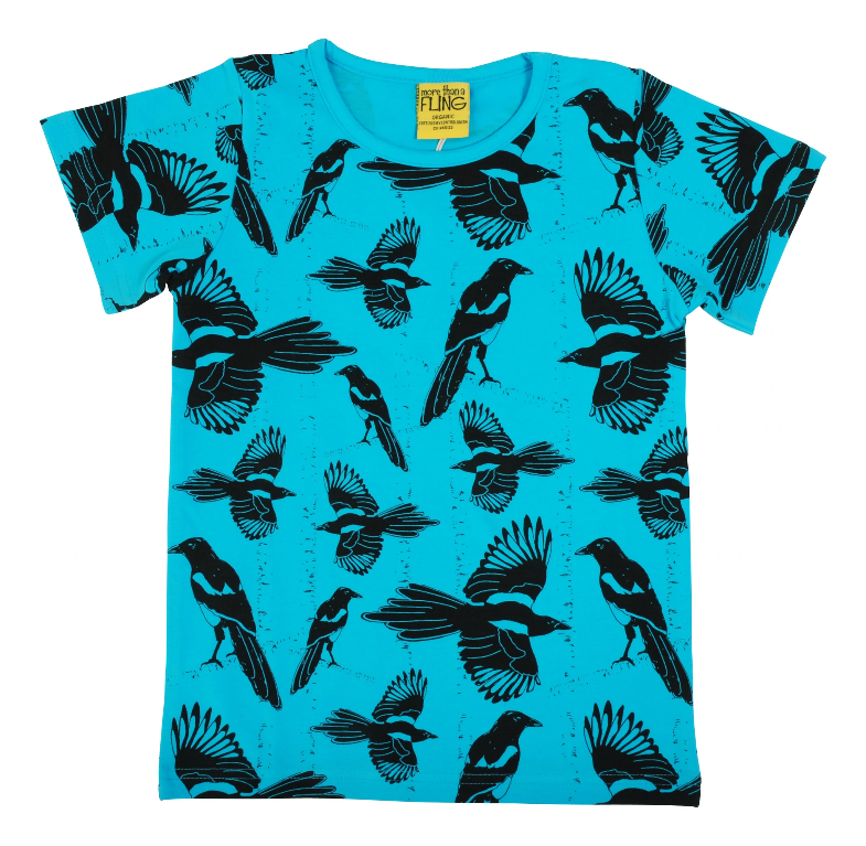 T-shirt Pica Pica Blue Atoll - More Than a Fling (Duns Sweden)
