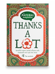 "Thanks a lot" herbal tea with chamomile and star anise – Natural Temptation