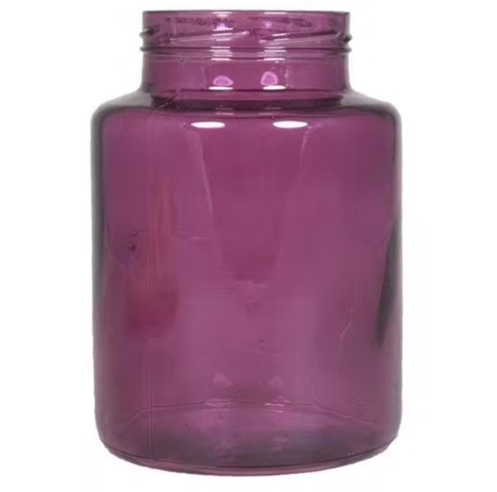 Vase Pink / Purple Gerecycled (for Large size bouquet) – Wildflowers by Floriette
