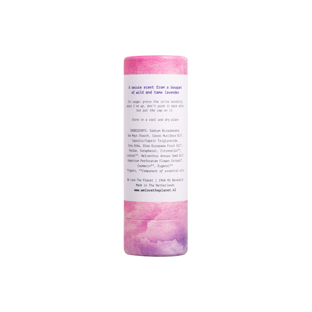 Natuurlijke deodorant stick Lovely Lavender  – We Love The Planet