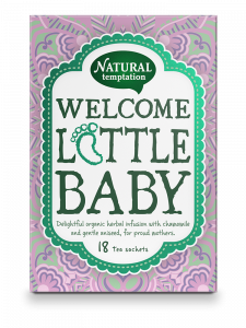 "Welcome little baby" herbal tea with chamomile and anise – Natural Temptation