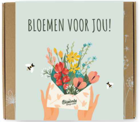 Zaadbommetjes Giftbox Medium “Bloemen voor jou” – Blossombs