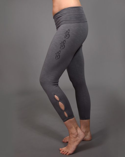 Yoga legging Kya Gray - B-Light Organic Clothing