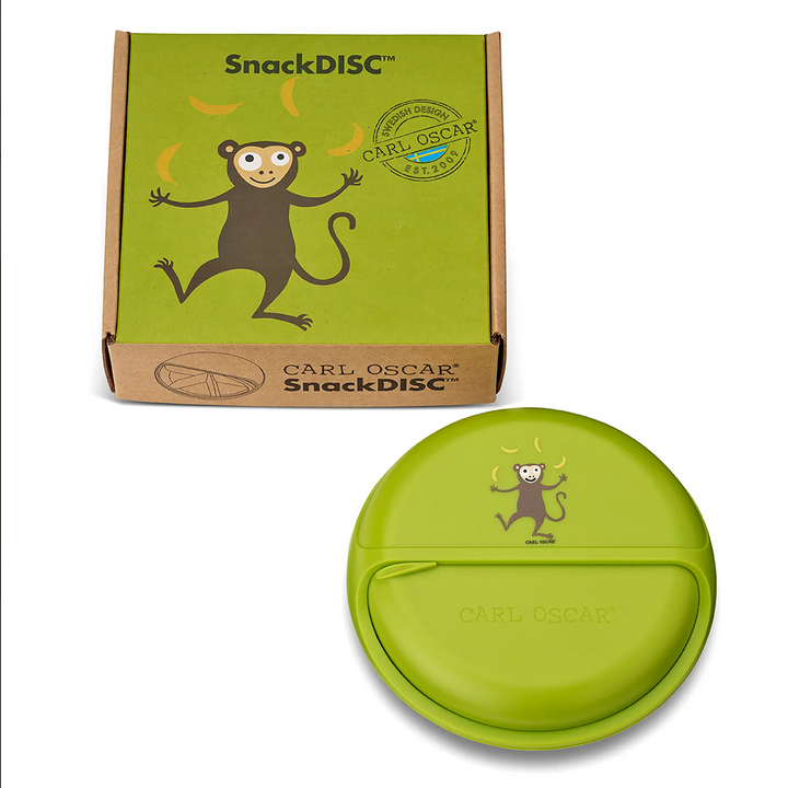 Kids BentoDISC™ Snacktrommel Monkey Green – Carl Oscar