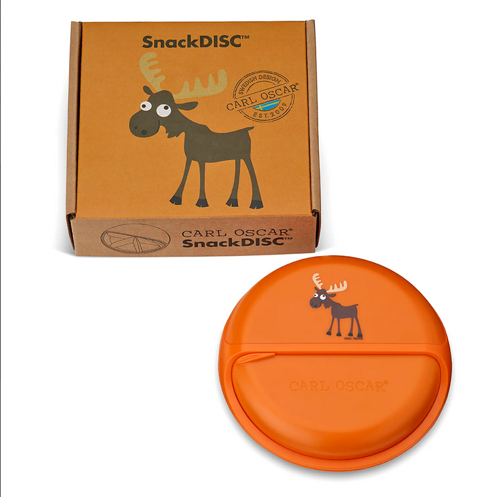 Kids BentoDISC™ Snacktrommel Moose Orange – Carl Oscar