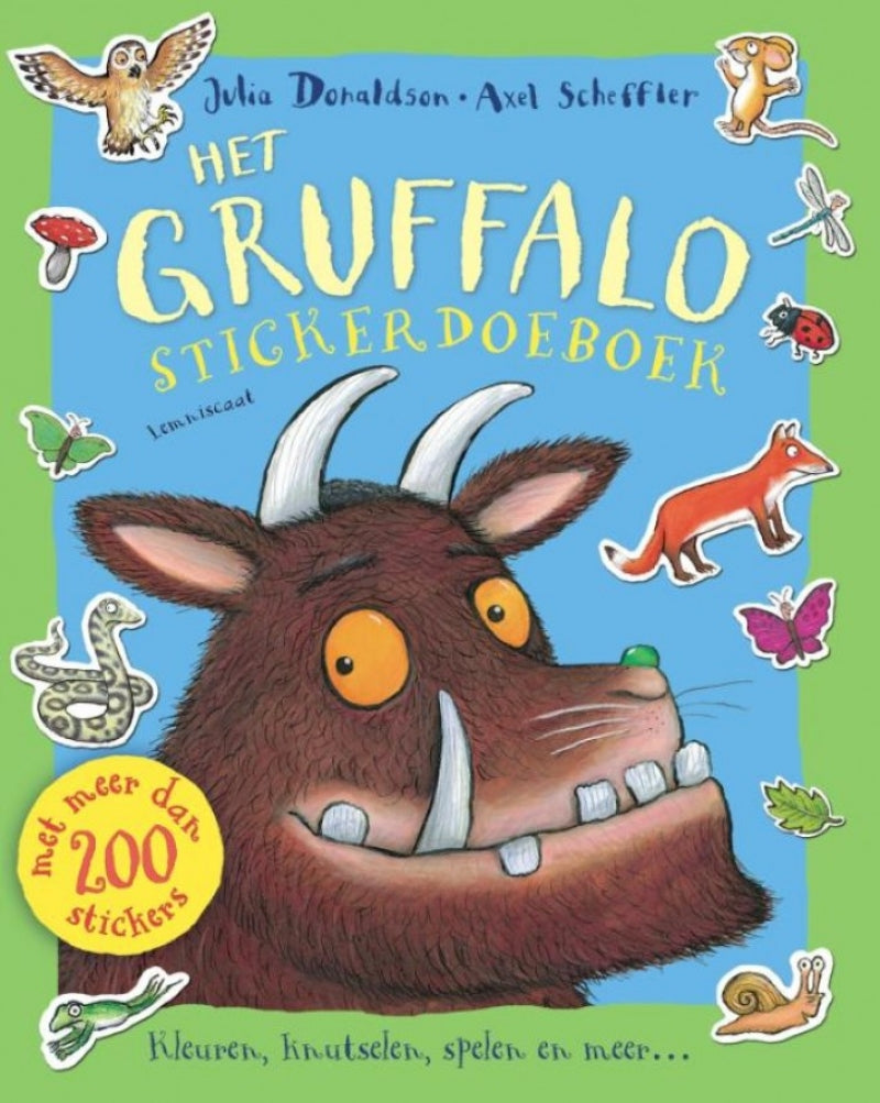 Het Gruffalo Stickerdoeboek - Julia Donaldson & Axel Scheffler