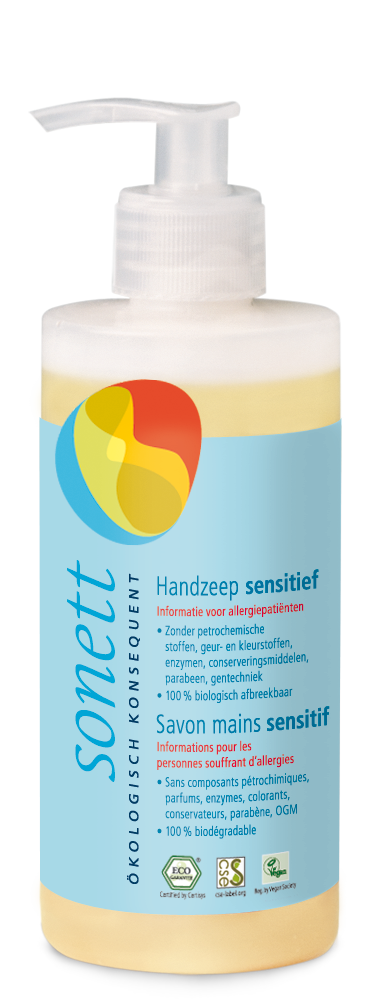 Handzeep sensitief 300 ml – Sonett